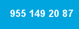 955 149 20 87 955 149 20 87